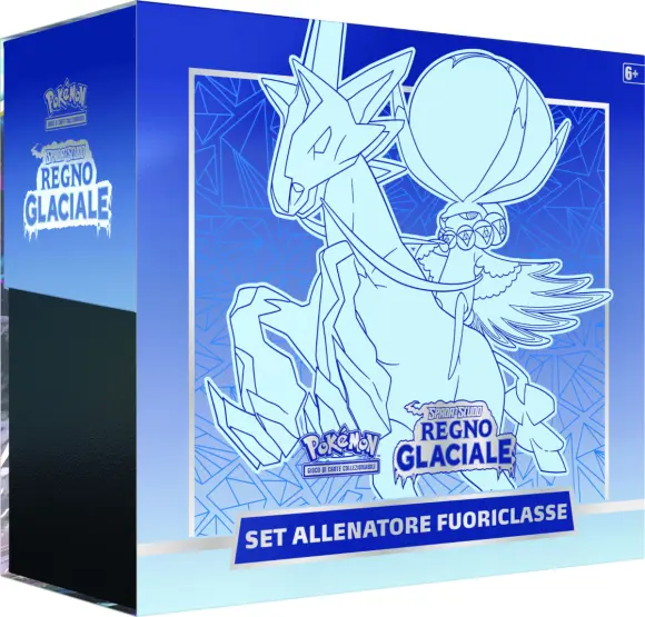 Spada e Scudo Regno Glaciale ETB Calyrex Cavaliere Glaciale